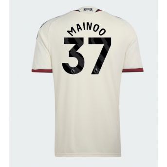 Manchester United Kobbie Mainoo #37 Maglia Gara Terza Repliche 2026-27 Maniche Corte